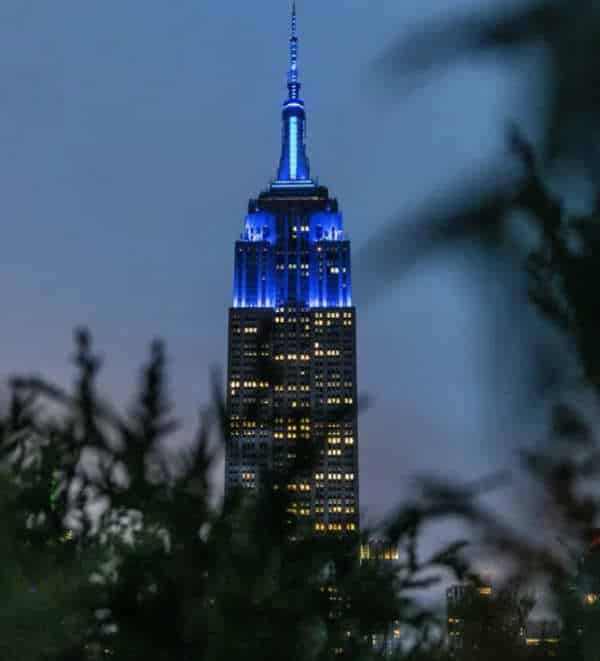 NextImg:Iconic Empire State Building Used to Push Pfizer Vaccines