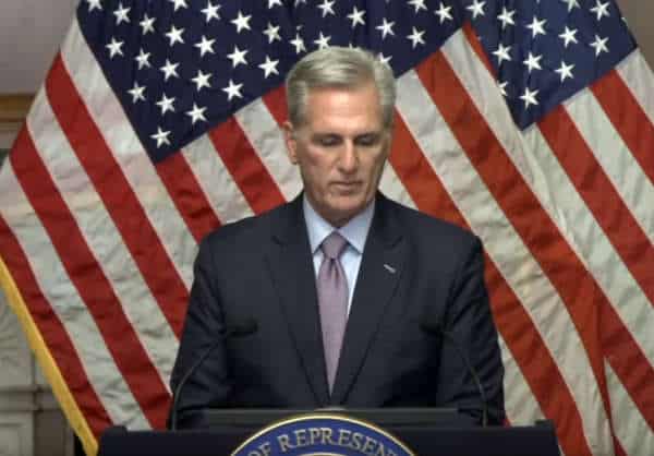 NextImg:Speaker McCarthy's Exit Speech