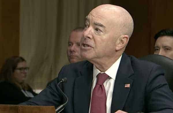 NextImg:Senator Eviscerates Mayorkas for Hiring Pro-Hamas Employee