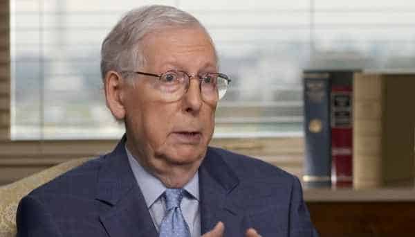 NextImg:Sen. McConnell Supports Biden Spending $100B on Wars