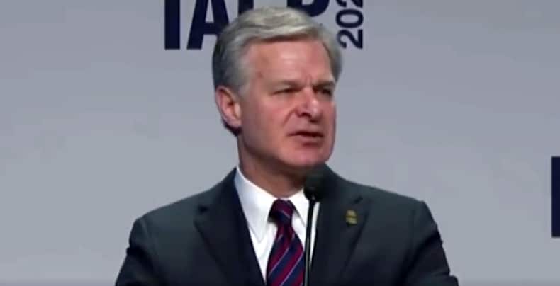 NextImg:FBI Director Sends an Urgent Warning of the War Coming Here