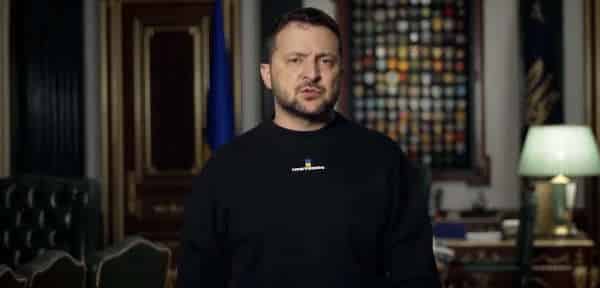 NextImg:Zelensky Blames Russia for Massacre in Israel, Promotes Himself
