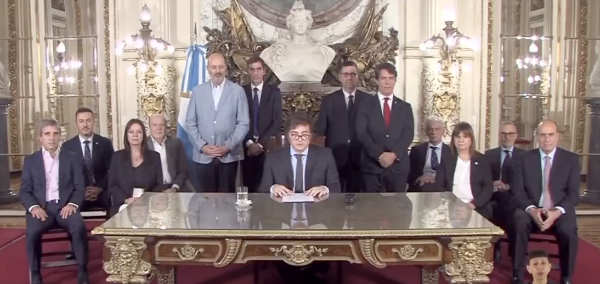NextImg:Argentina's President Milei's Brilliant Speech to His Nation