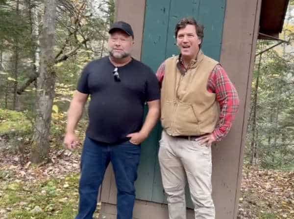 Alex Jones Tells Tucker Biden Walks Around the WH Naked