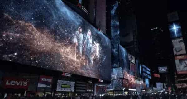 NextImg:God Was in Times Square As All 27 Billboards Went Dark
