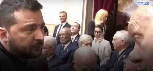 NextImg:Zelensky Confronts Viktor Orban at the Milei Inauguration