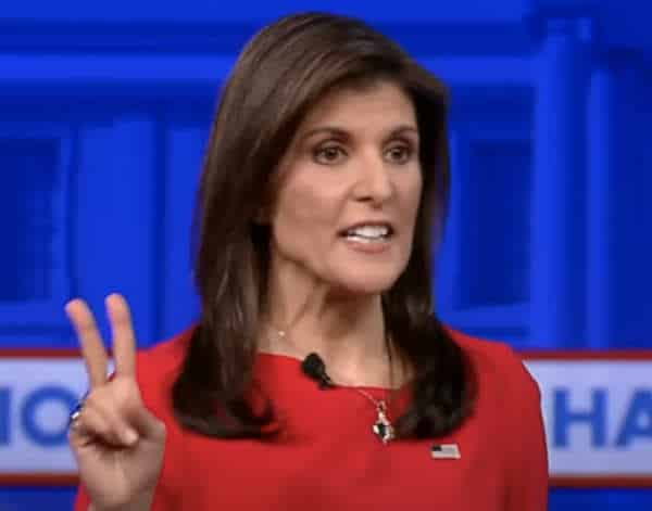 NextImg:Haley's Campaigning for Votes from Billionaires, Democrats, RINOs