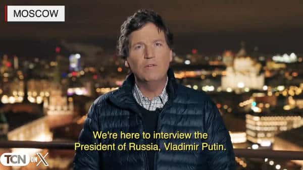 Tucker Explains Why He Is Interviewing the Russian President