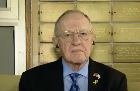 Dershowitz: “Democrats’ Actions Will Cost Israeli Lives”