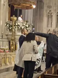Hamas Disrupts Easter Mass in St. Patrick’s Cathedral