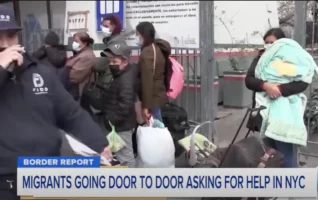 Poor Migrants Are Begging for Food and Clothes in Brooklyn‚ NY