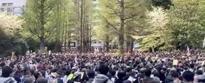 Huge Japanese Protest Against The WHO Pandemic Treaty