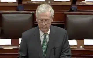 Sen. McConnell Is Angry Sen. Schumer Broke the Constitution