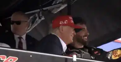 Donald Trump Is a Big Hit at NASCAR