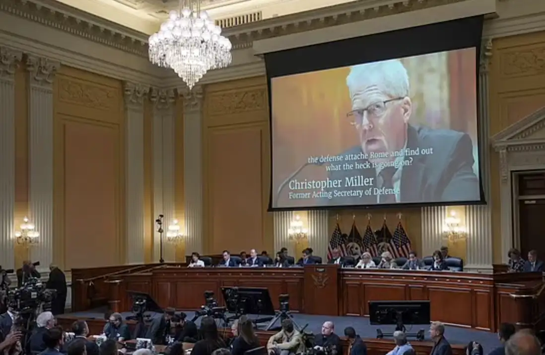 Flashback! Trumpâ€™s Defense Chief: Threatened into Silence by J6 Panel