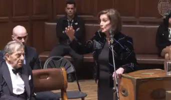 Pelosi Thinks Us Peasants Are Blocked by “Guns, Gays, God”
