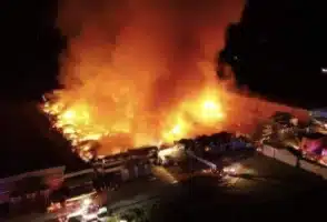 Massive Fire Destroys a Top Producing US Poultry Farm