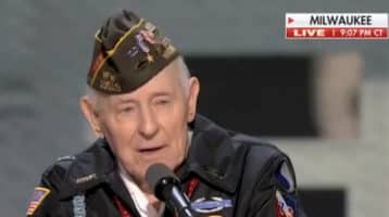 The WW II Hero Who Spoke at the RNC Convention