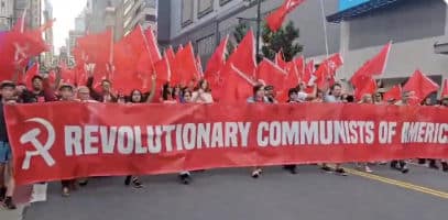 500 Revolutionary Communists March in Philadelphia