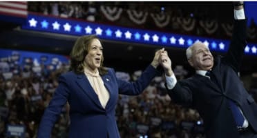 Donald Trump Reacts to the Democrat Communist Ticket