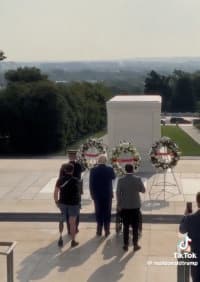 Speaker Johnson Had to Intervene to Get President Trump Into Arlington