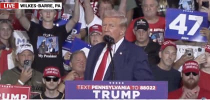 It’s Electric! Donald Trump in Wilkes Barre