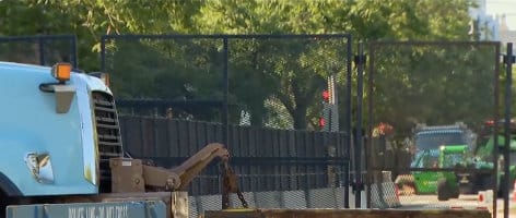 Dems Building Walls to Prepare for Mostly Peaceful Protests