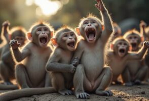 Little Girl in India Claims Monkeys Saved Her From a Rapist