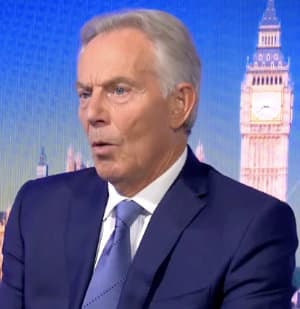 Tony Blair Demands the “World” Regulate Speech