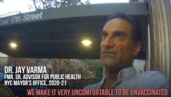 Tyrannical NYC COVID Czar Brags About Forcing Vaccinations