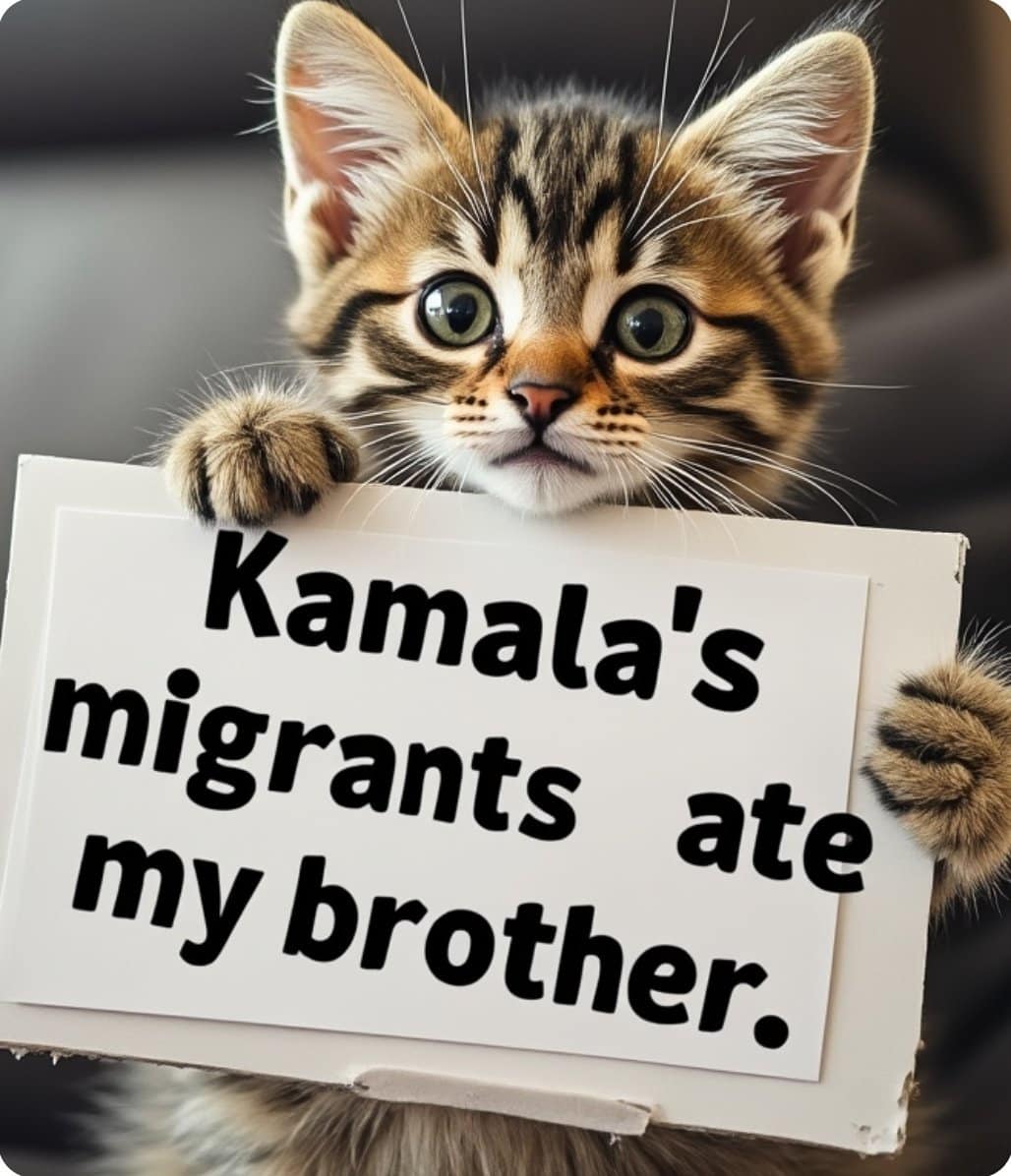 JD Vance’s First-Class Answer on Springfield Cat Eating