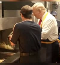 The Media Cartel Steps Into Trump’s McDonald’s Event