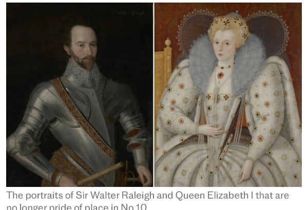Sir Keir Starmer Ditches Portrait of Queen Elizabeth I