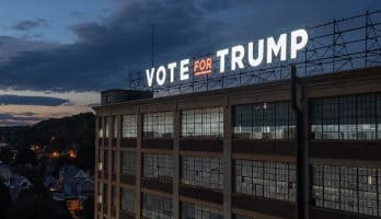 The Lawsuit Over the 100-Ft ‘Vote for Trump’ Sign