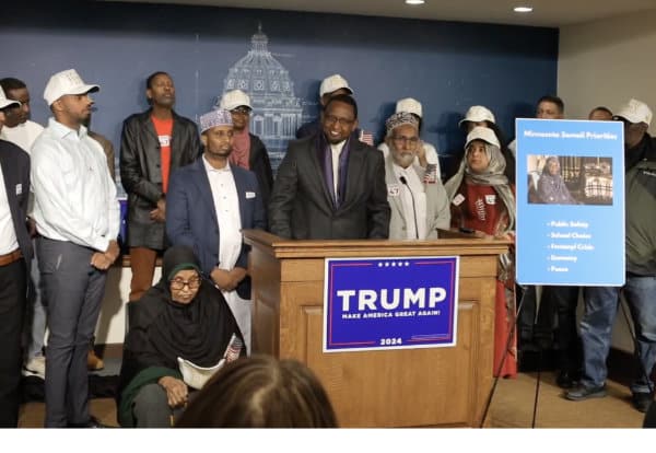 Somali Leaders Endorse DJT & JD Vance in a Very American Way