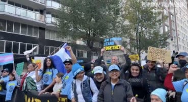 Illegal Aliens March in NYC Demanding No Deportations, Protesting Trump’s Win