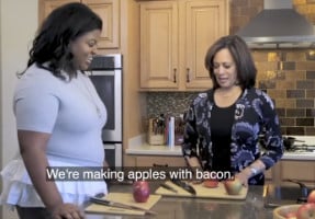 Harris Talks to a Muslim Interviewer About Bacon Instead of Gaza