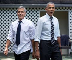 Hollywood’s Mad at Clooney & Clooney’s Outraged Over Obama