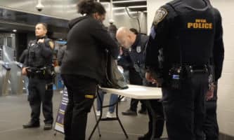 Army Troops Flood the NYC Subway After Woman Burned Alive