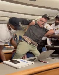 Activist Reporter Dragged Out of Blinken’s Last Presser