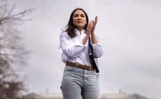 AOC & Bernie Flew 1st Class to Fight the Oligarchy