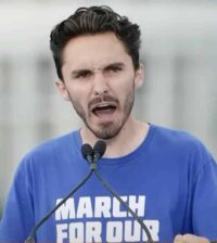 Hogg’s Gone! Back to His Role As School Shooting Survivor