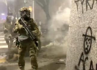 Troops go to Portland to Take on Domestic Terrorists