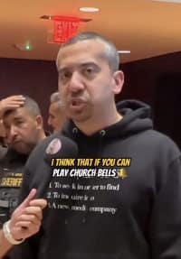 Mehdi Hassan Demands the Call to Prayer Six Times a Day Over Loudspeakers