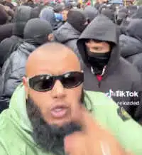 The UKIP March Brought Out Antifa & Masked Islamists