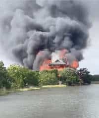 Beach Home of a Judge & an Ex-Senator Explodes