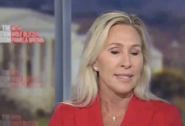 Marjorie Taylor Greene Goes on CNN to Call Trump Names