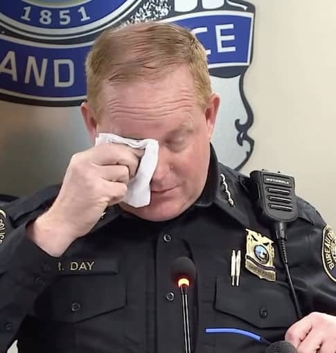 Portlant Police Chief Sobs for Criminal Illegals Tied to TdA