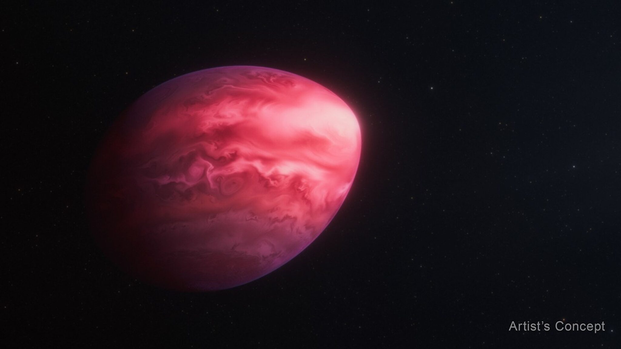 A Strange New World: A New Planet with an Unusual Atmosphere