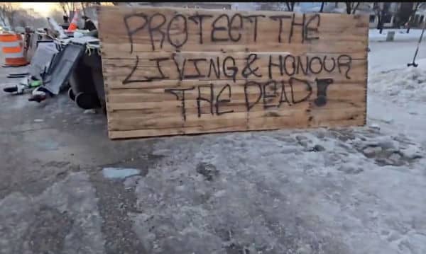 ICE Puts Up Barricades & So Do the ‘Mostly Peaceful’ Protesters